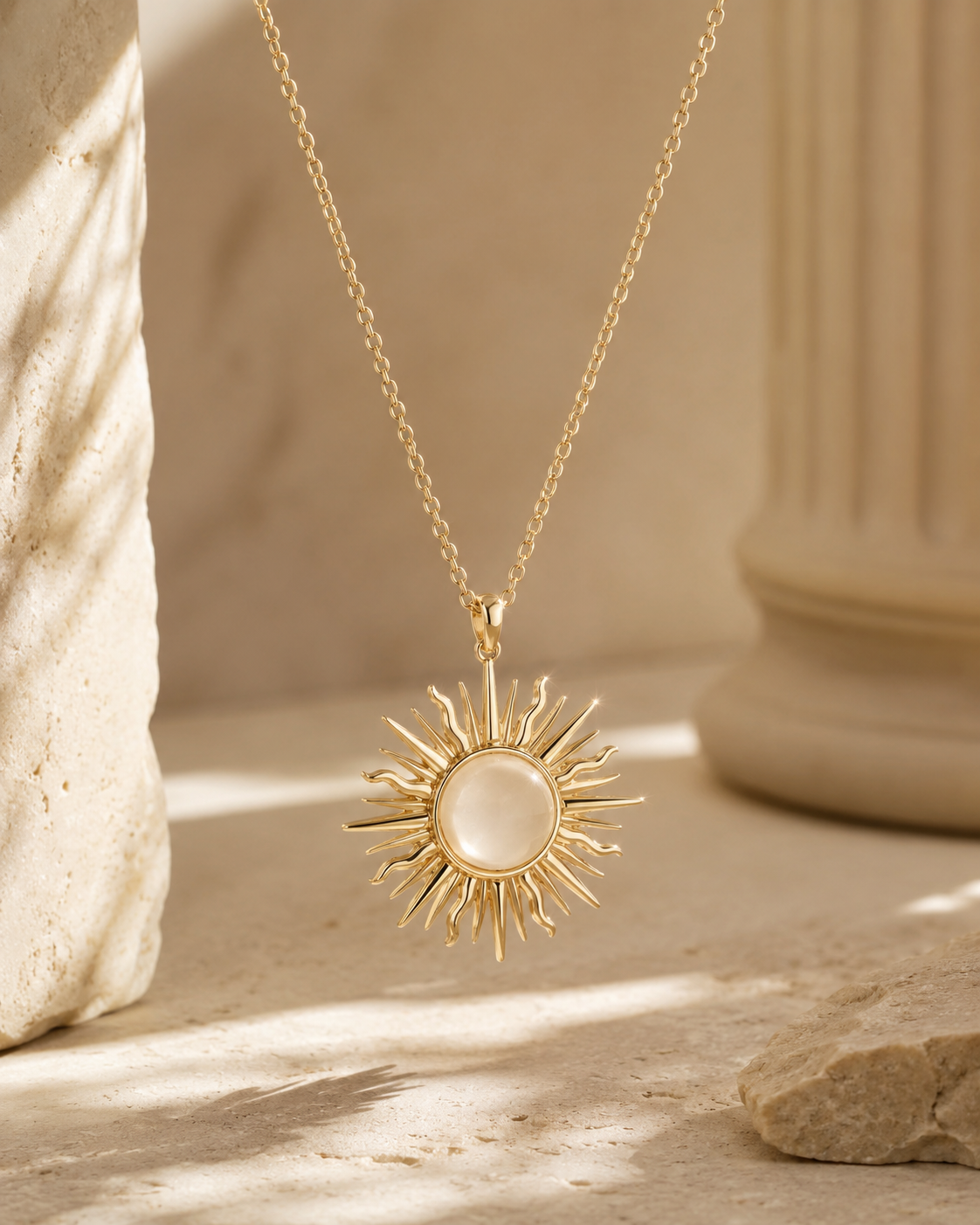 The Sunrise symbolic jewelry