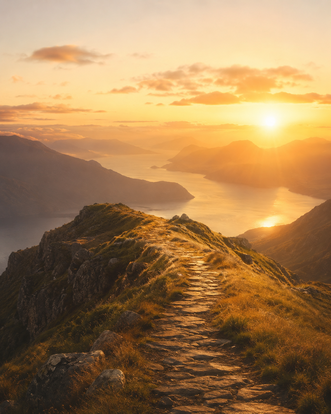 Sunrise marking a new beginning