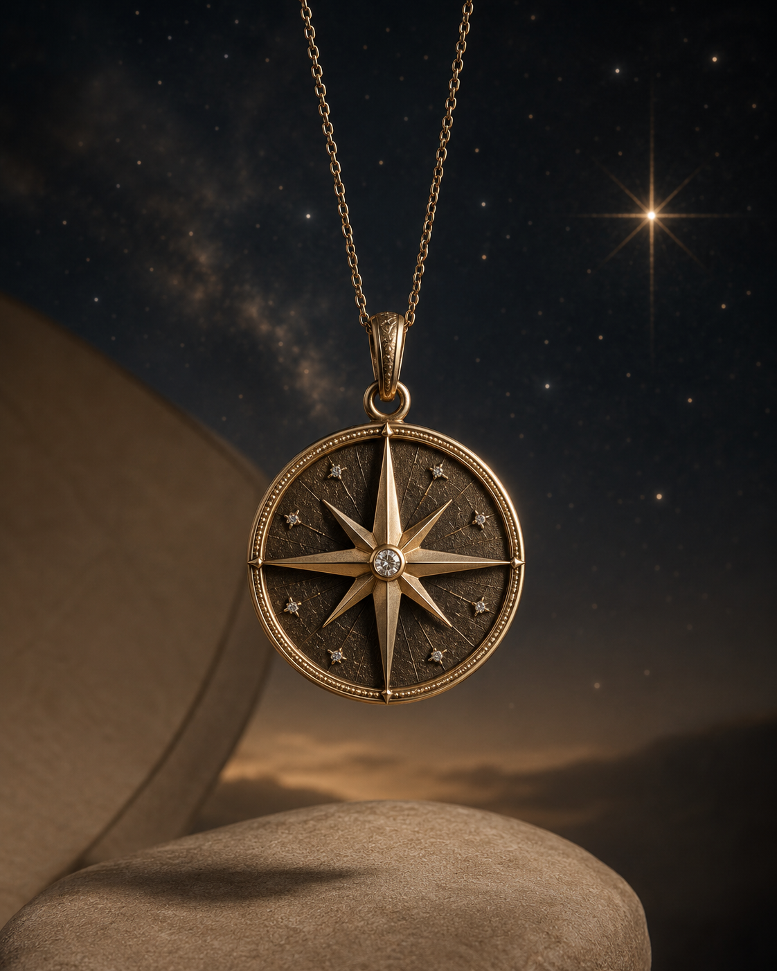 The North Star symbolic jewelry