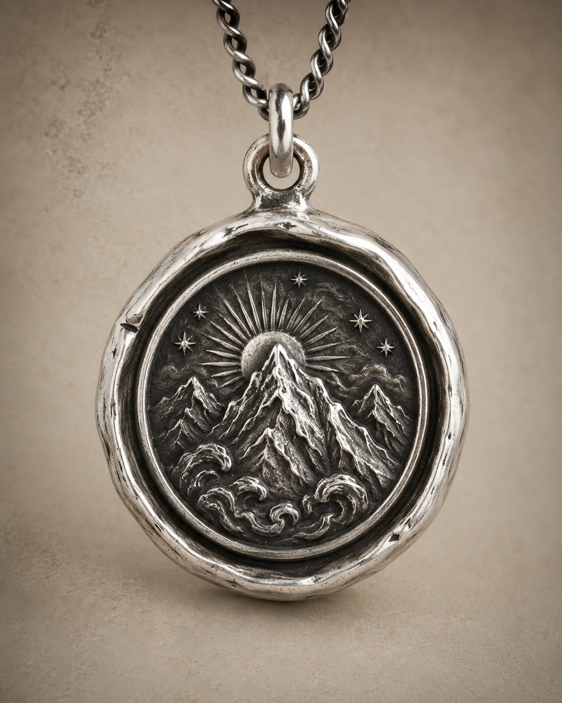 The Mountain symbolic jewelry