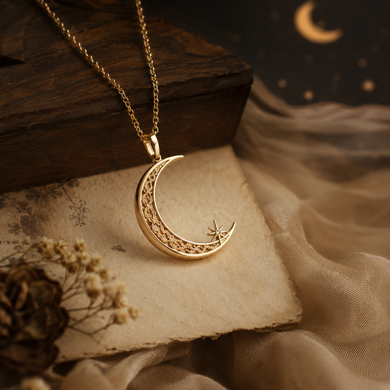The Guiding Star symbolic jewelry